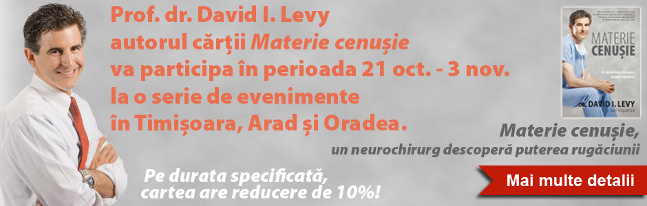 Vizita prof. dr. David Levy in Romania