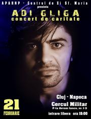 Concert de caritate Adi Gliga la Cluj