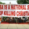 Scolile crestine protesteaza in India