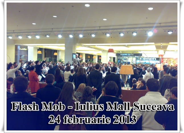 Flash Mob la Iulius Mall Suceava