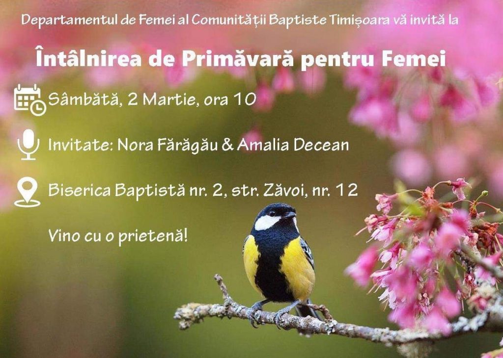 Întâlnirea de primăvară pentru femei, Timișoara