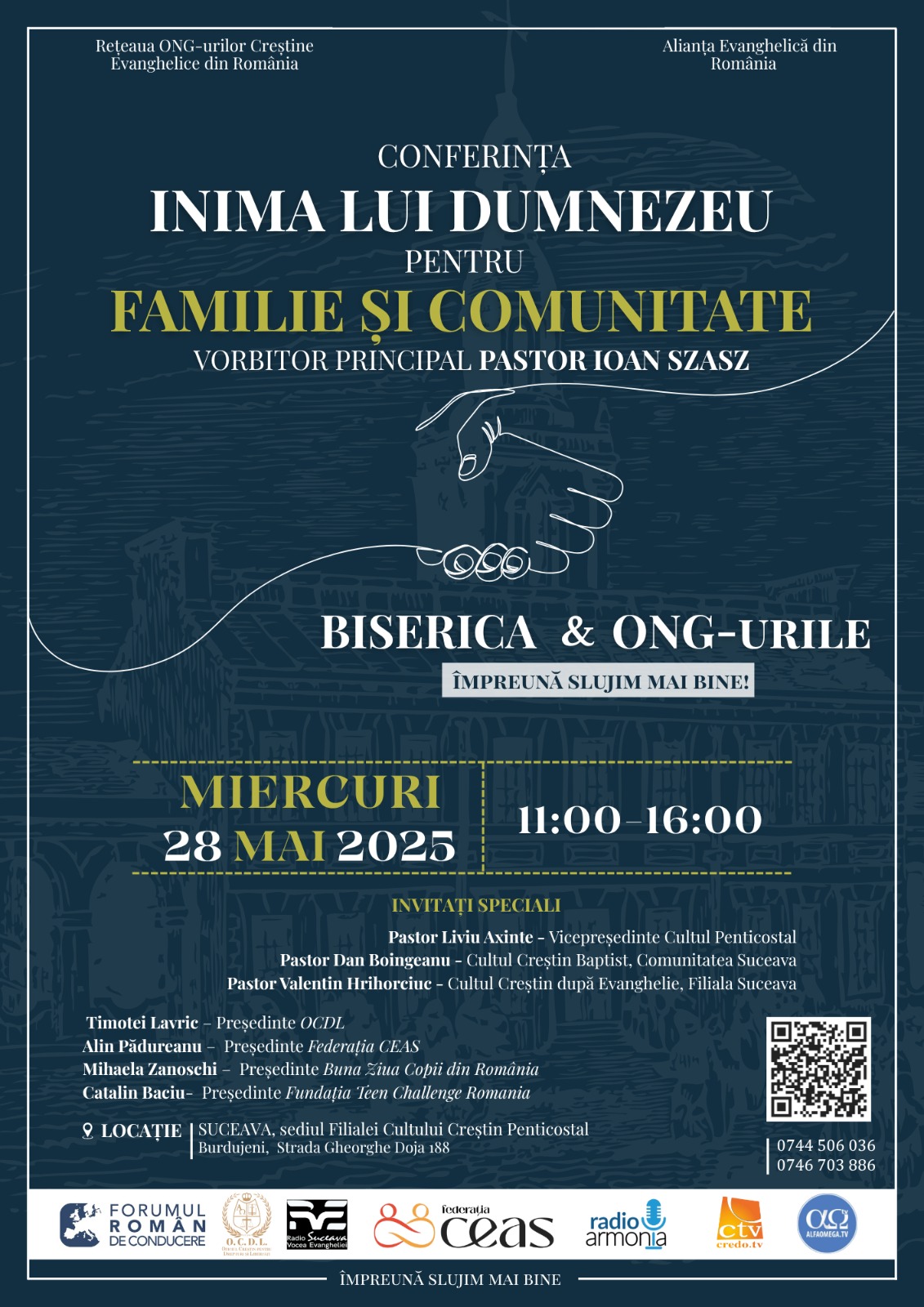 Conferința Inima Lui Dumnezeu pentru Familie și Comunitate (Suceava, 28 mai 2025)