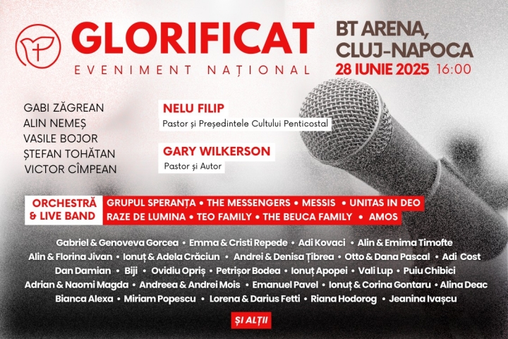 Glorificat - eveniment național 2025