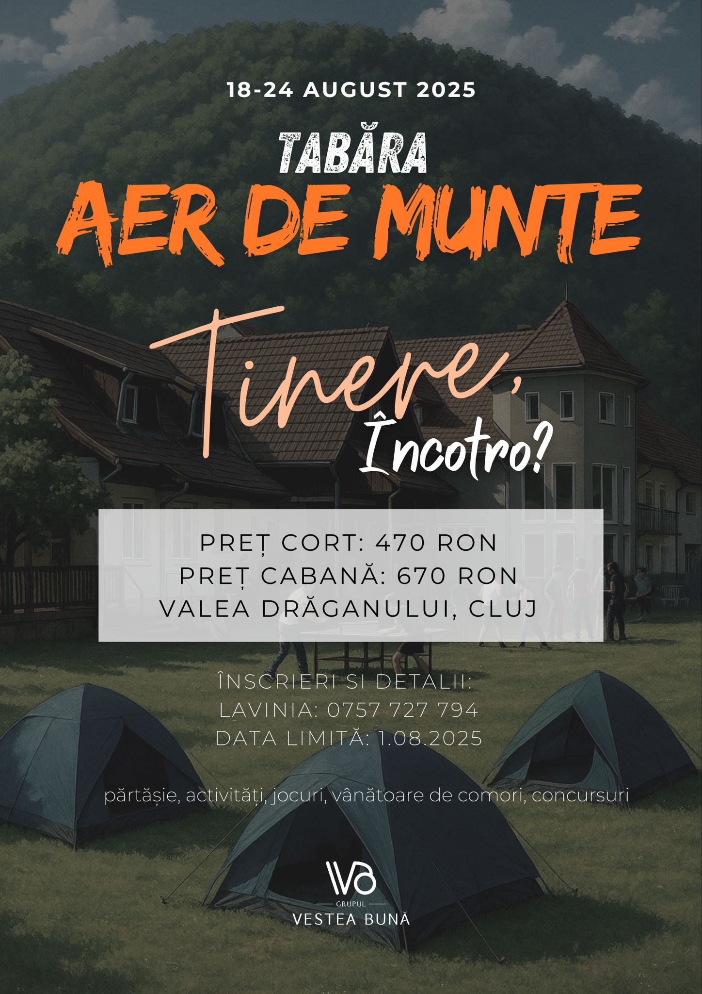 Tabăra Aer de Munte - Tinere încotro?