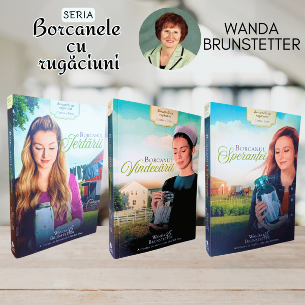 Seria de 3 romane - Borcanele cu rugăciuni