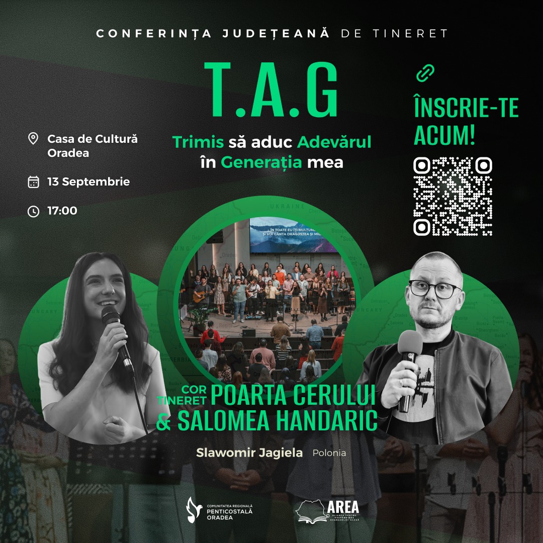Conferința Județeană de Tineret – T.A.G., Oradea (13 septembrie 2025)