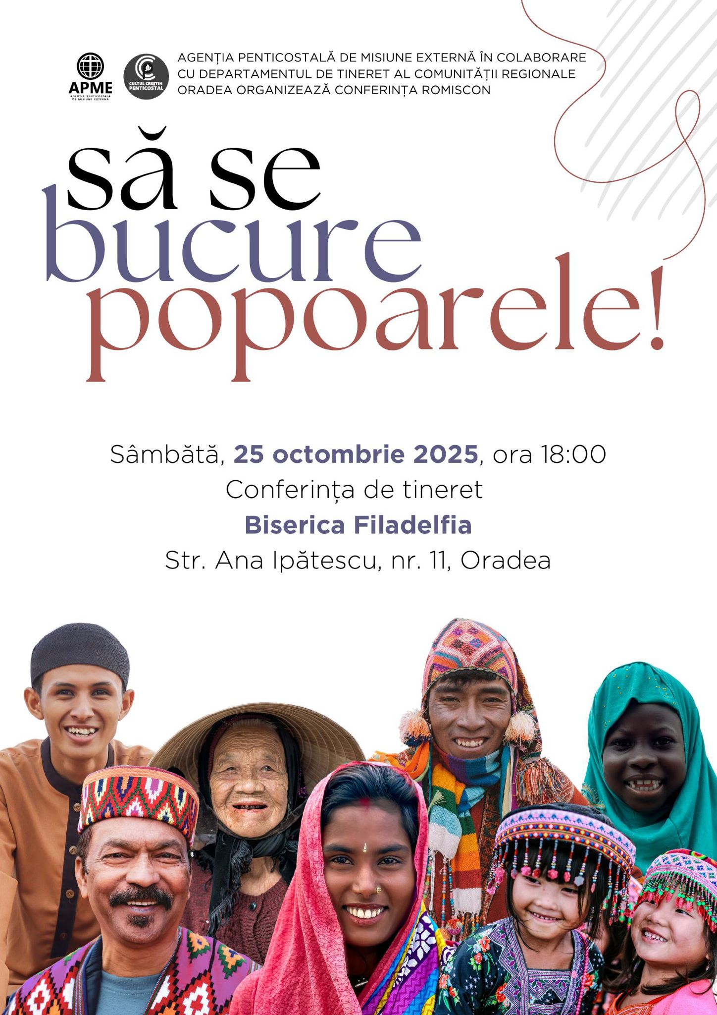 Conferință de misiune pentru tineri- Să se bucure popoarele!