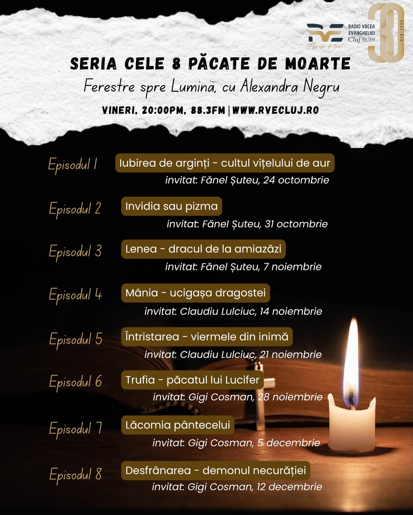 Ferestre spre lumină - Seria: Cele 8 păcate de moarte
