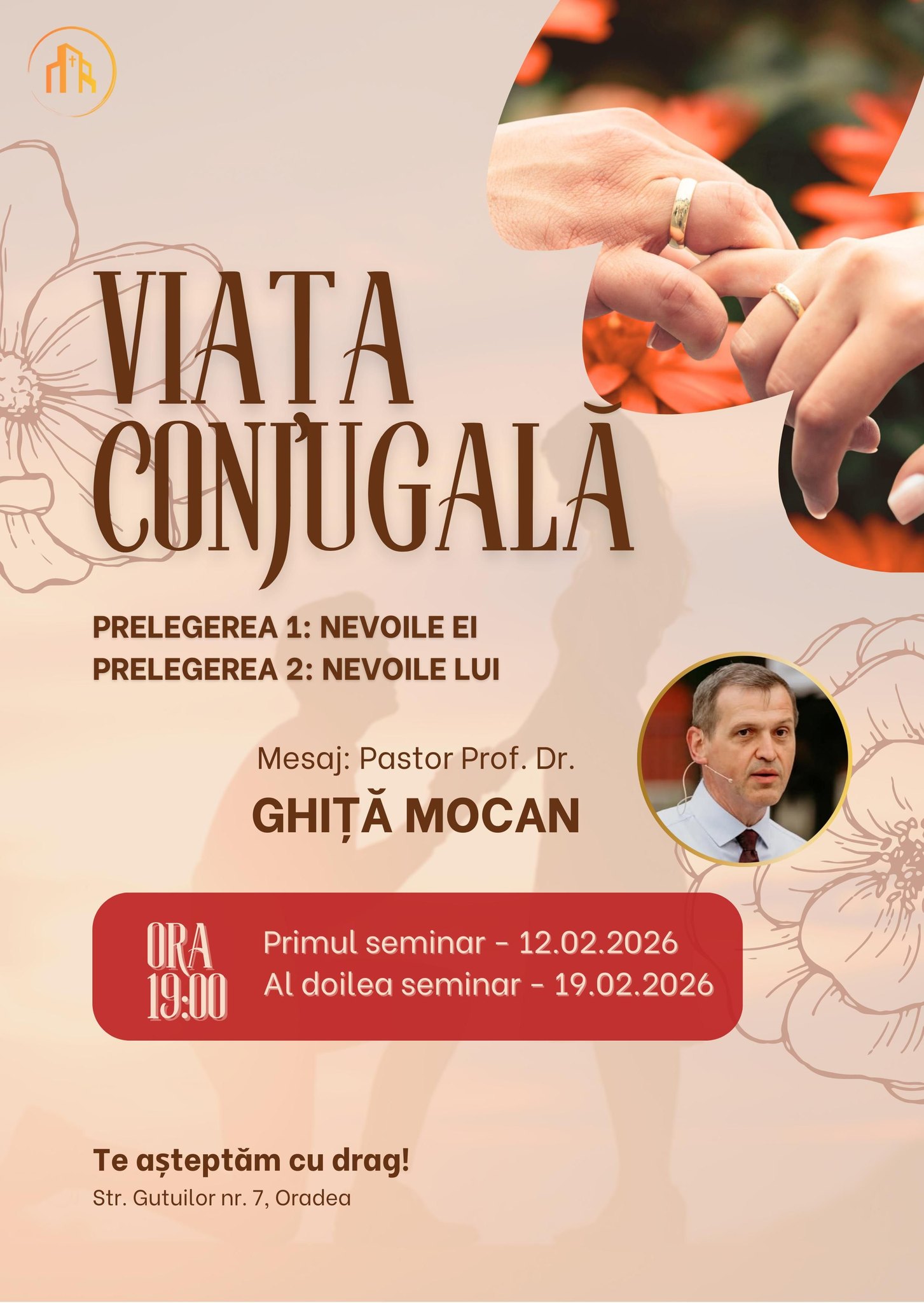 Viața conjugală - conferință de familii la Oradea