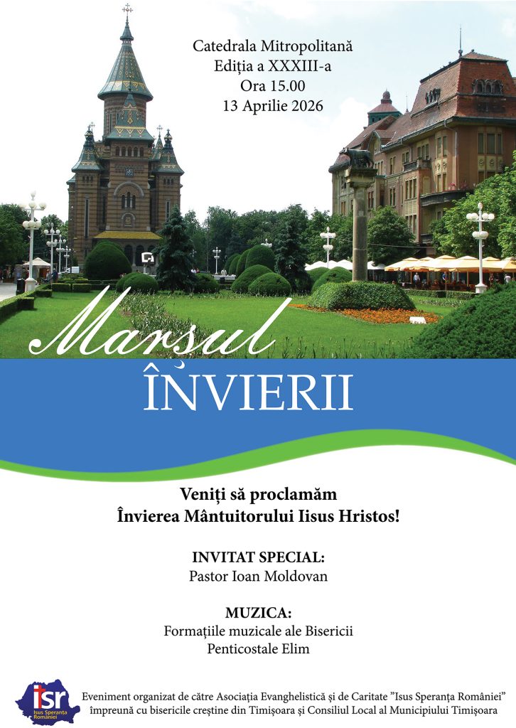 Marșul Învierii - ediția a-33-a - 13 Aprilie 2026