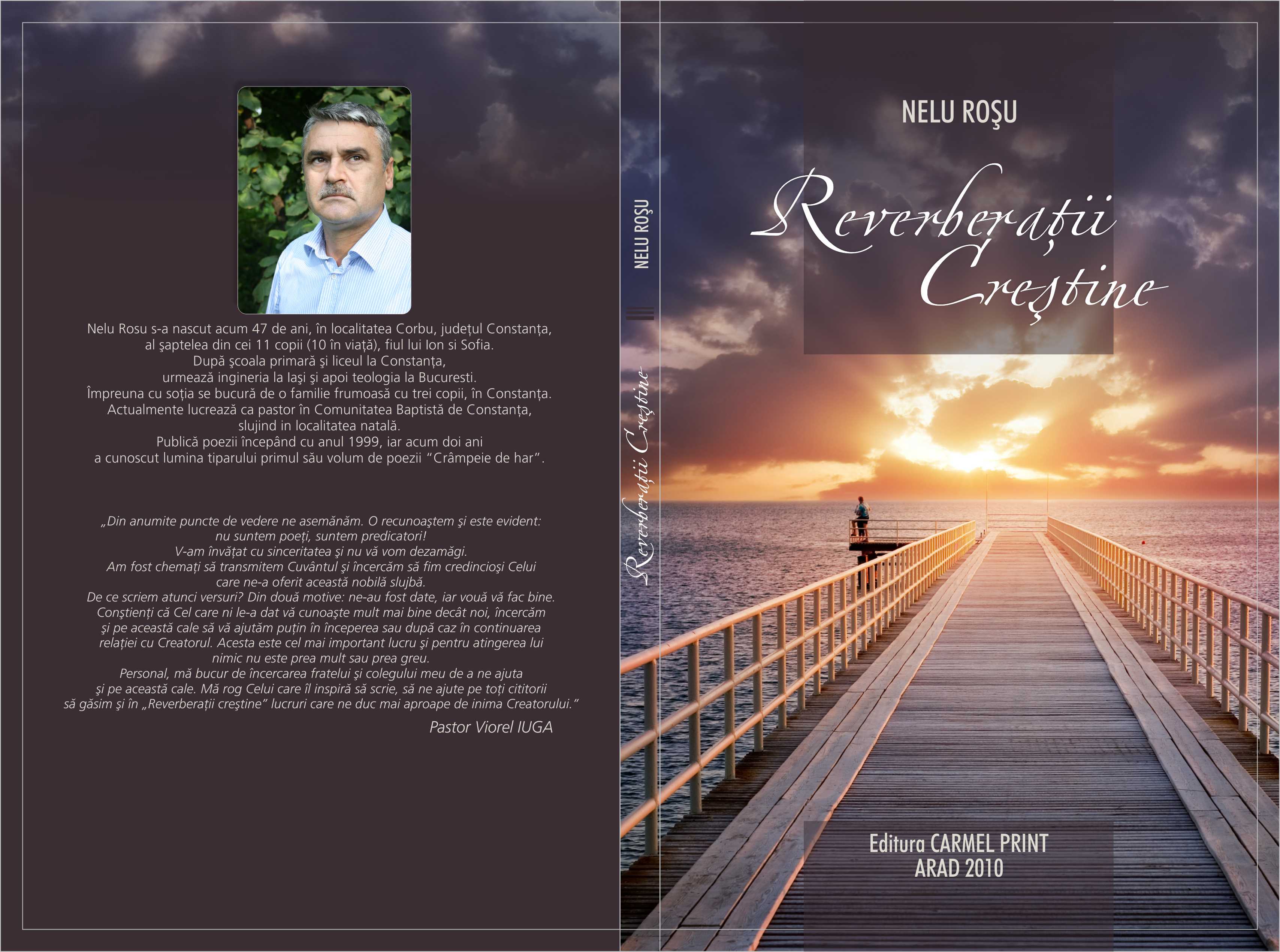 Despre noul volum de poezii "Reverberatii crestine"