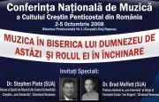 Conferinta de muzica a Cultului Crestin Penticostal din Romania