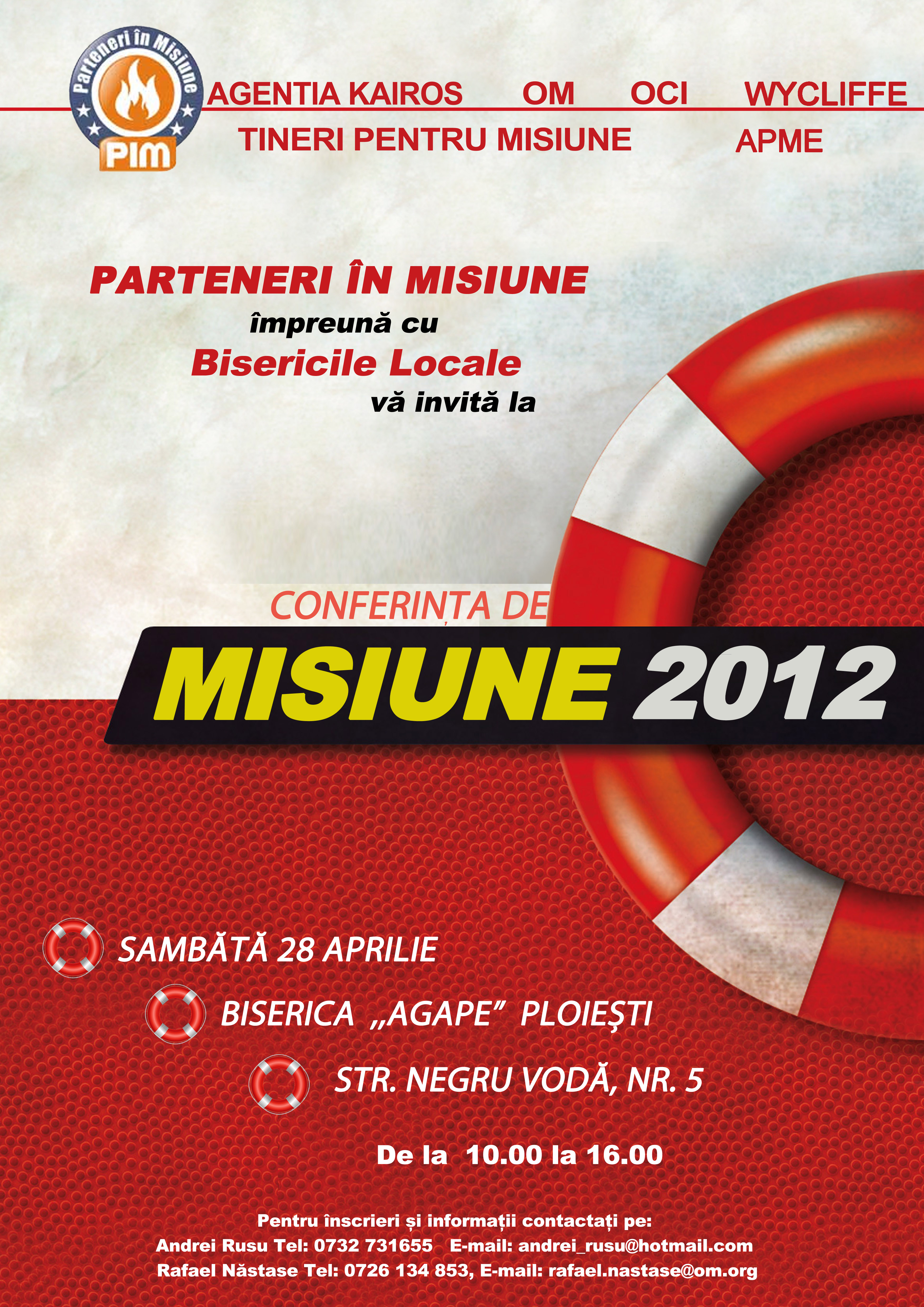 Conferinta de misiune Ploiesti 2012