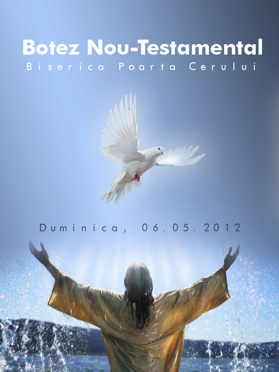 Botez la Biserica Penticostală Poarta Cerului din Timișoara în 6 mai 2012