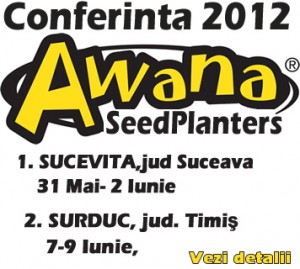Conferinta AWANA Seed Planters- intruire pentru lideri in lucrarea cu copiii