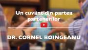 Un cuvânt din partea partenerilor, Dr. Cornel Boingeanu | 10 ani Wycliffe România