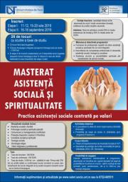 Masteratul „Practica asistenței sociale centrată pe valori” la Universitatea de Vest din Timișoara