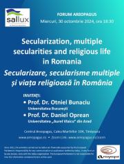 Secularizare, secularisme multiple și viața religioasă în România