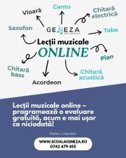 Lecții de Muzică Online – Școala Geneza - Oradea