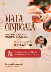 Viața conjugală - conferință de familii la Oradea