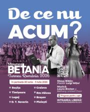 „De ce nu acum?” – Turneu în România - 2026 cu Laura Bretan și pastorul Luigi Mițoi