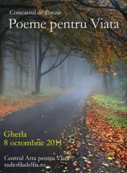 Concursul de poezie “Poeme pentru Viata”
