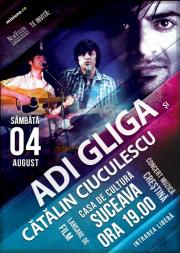 Concert cu Adi Gliga și Cătălin Ciuculescu la Suceava